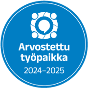 Arvostettu työpaikka (Valued Workplace) certificate